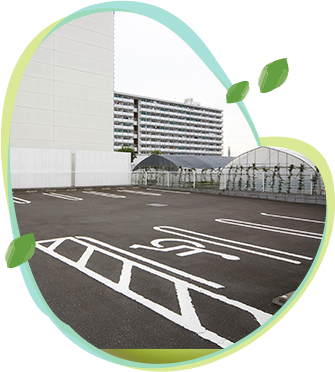 キッズスペース完備/駐車場完備